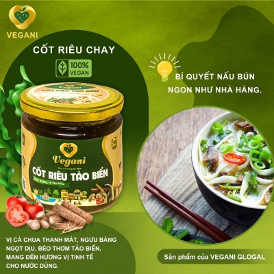 Cốt riêu tảo biển (Cốt bún chay)